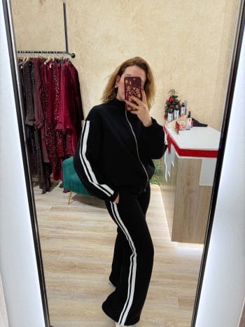 Φλις σετ - Μαύρο, ONE SIZE