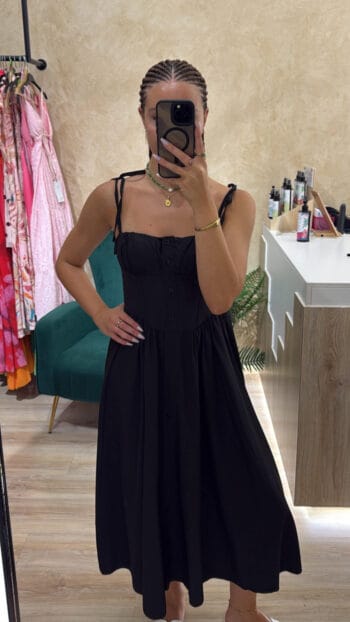 Pinterest Φόρεμα - ONE SIZE, Μαύρο